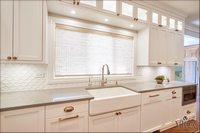Toying with light; luxury cabinetry near me; sink finishes; farmhouse sinks in transitional kitchens