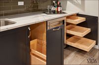 slide out drawers, glide out, space, custom, fabulous, utility, easy access