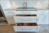 space, custom, best, fitted, details, built in, custom drawers, custom sliding drawers, custom bins, custom cabinet drawers, custom shelves, custom luxury kitchen