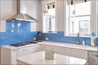 Get inspired, custom finishes, custom solutions, white transitional kitchen.