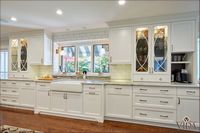 beautiful kitchen; built in fridge; cabinetry solution; handcrafted cabinets; perfect design; weird layout design ideas