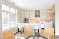 Custom built kitchen, floor to ceiling cabinets, built in appliances, fully custom, beautiful, condominium, condo inspiration