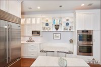 Banquette, dining area, dining nook, space